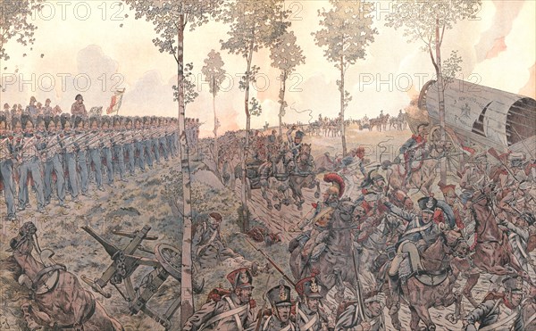 La bataille de Waterloo, 1815