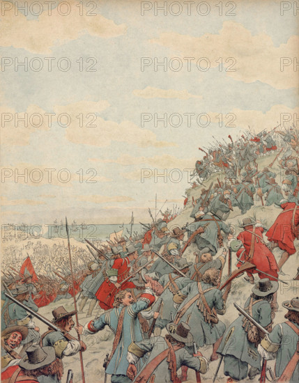 The Battle of the Dunes, 1658