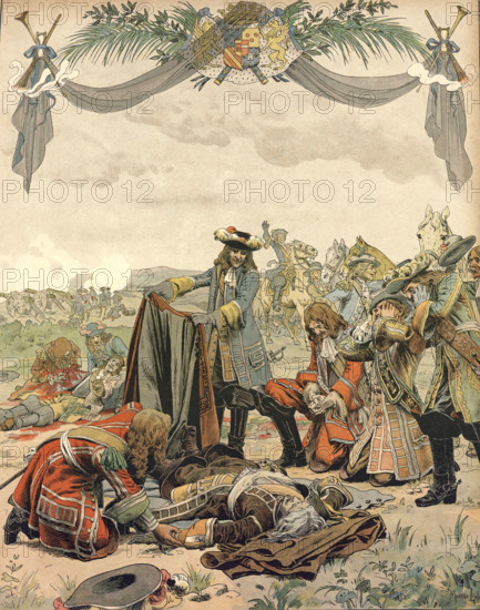 Death of Marshal Turenne at Salzbach, 1675