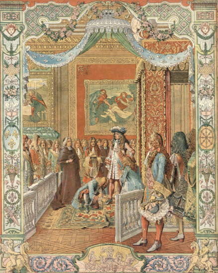 Cérémonial du lever du Roi Louis XIV