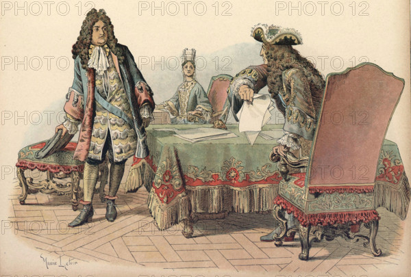 Dispute entre Louis XIV et Louvois