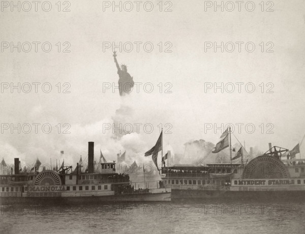 Inauguration de la Statue de la Liberté, 1886