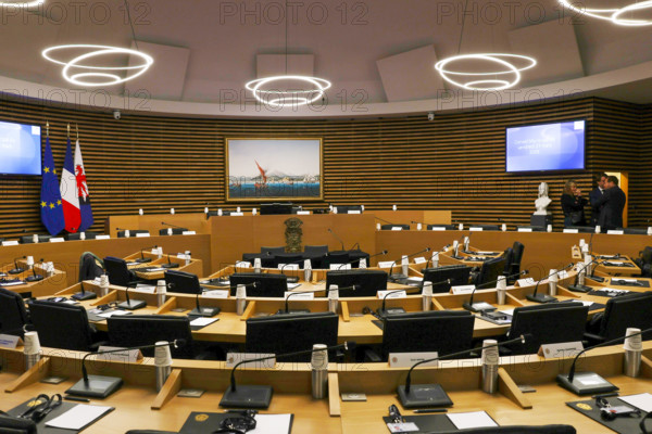 Eric Ciotti, premier Conseil Municipal après son élection, 27 mars 2026