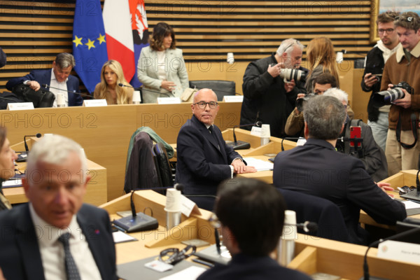 Eric Ciotti, premier Conseil Municipal après son élection, 27 mars 2026