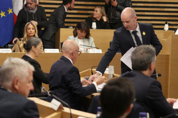 Eric Ciotti, premier Conseil Municipal après son élection, 27 mars 2026