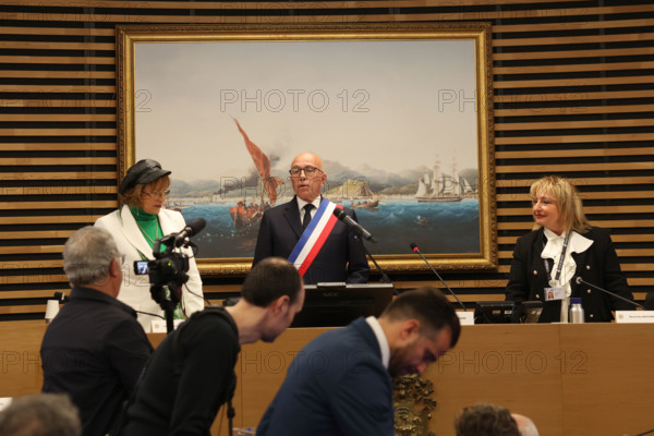 Eric Ciotti, premier Conseil Municipal après son élection, 27 mars 2026