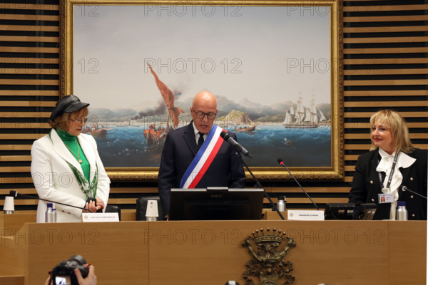 Eric Ciotti, premier Conseil Municipal après son élection, 27 mars 2026