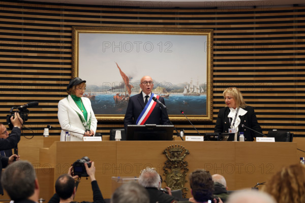 Eric Ciotti, premier Conseil Municipal après son élection, 27 mars 2026