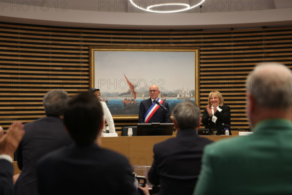 Eric Ciotti, premier Conseil Municipal après son élection, 27 mars 2026