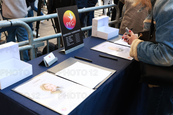 Obsèques de Loana, Nice, 10 avril 2026