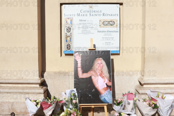 Obsèques de Loana, Nice, 10 avril 2026