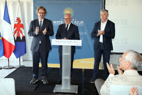 Eric Ciotti, Hôtel Aston à Nice, 16 avril 2026