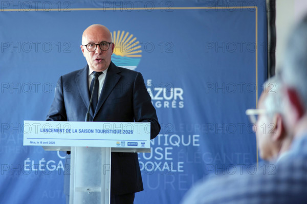 Eric Ciotti, Hôtel Aston à Nice, 16 avril 2026