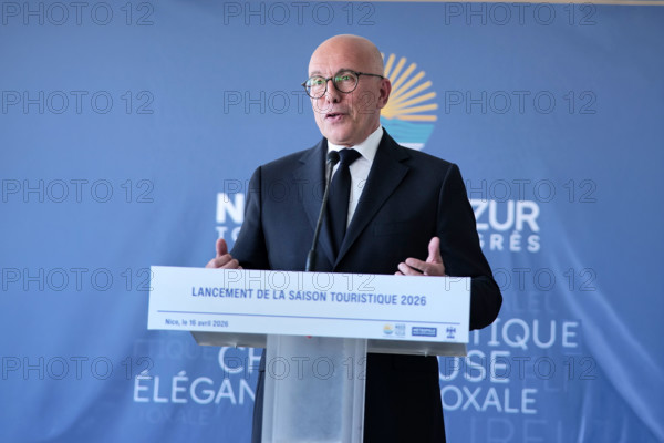 Eric Ciotti, Hôtel Aston à Nice, 16 avril 2026