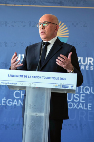 Eric Ciotti, Hôtel Aston à Nice, 16 avril 2026