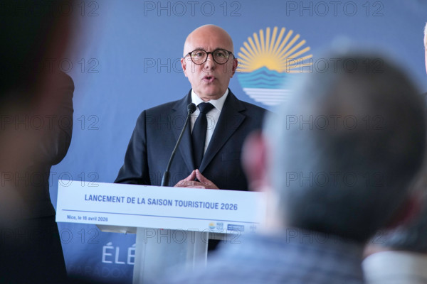 Eric Ciotti, Hôtel Aston à Nice, 16 avril 2026