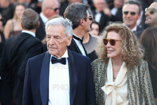 Costa-Gavras and Michele Ray-Gavras