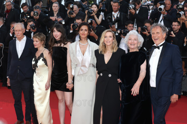 L'équipe du film "La Vie d'une Femme"