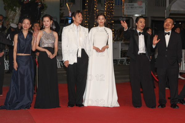 Cast of the film "Gun-Che" (Colony)