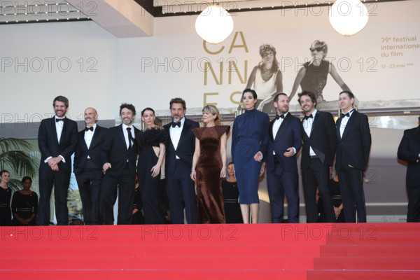 L'équipe du film "L'Être aimé"