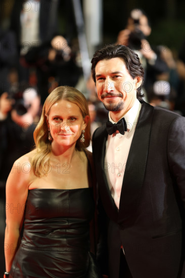 Adam Driver and Joanne Tucker