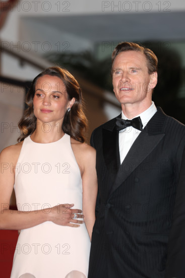 Alicia Vikander and Michael Fassbender
