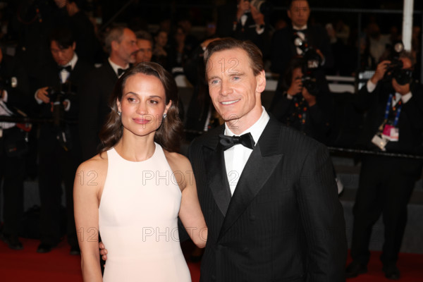 Alicia Vikander and Michael Fassbender