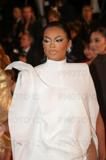 Didi Stone (in Stephane Rolland Spring 2026) attending the red carpet for the film 'The Man I Love' during the 79th Cannes Film Festival at the Palais des Festivals on May 20, 2026 in Cannes, France.