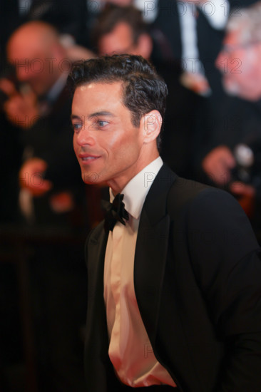 Rami Malek (in Zegna) attending the red carpet for the film 'The Man I Love' during the 79th Cannes Film Festival at the Palais des Festivals on May 20, 2026 in Cannes, France
