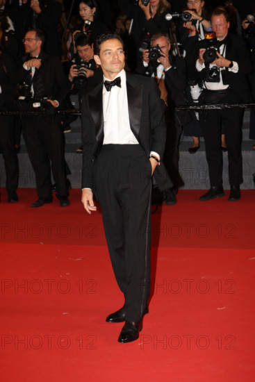 Rami Malek (in Zegna) attending the red carpet for the film 'The Man I Love' during the 79th Cannes Film Festival at the Palais des Festivals on May 20, 2026 in Cannes, France