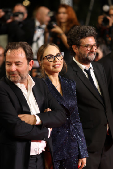 Ornella Muti (in Solangel) attends the "Roma Elastica" screening during the 79th annual Cannes Film Festival at Palais des Festivals on May 20, 2026 in Cannes, France.