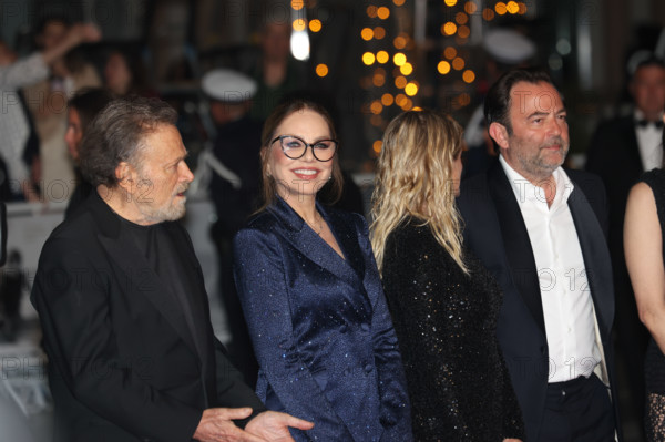 Ornella Muti (in Solangel) attends the "Roma Elastica" screening during the 79th annual Cannes Film Festival at Palais des Festivals on May 20, 2026 in Cannes, France.