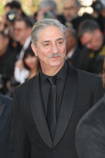 Simon Abkarian attending the red carpet for the film 'La Bataille de Gaulle: L'âge de fer' (De Gaulle: Tilting Iron) during the 79th Cannes Film Festival at the Palais des Festivals on May 20, 2026 in Cannes, France