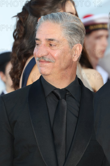 Simon Abkarian attending the red carpet for the film 'La Bataille de Gaulle: L'âge de fer' (De Gaulle: Tilting Iron) during the 79th Cannes Film Festival at the Palais des Festivals on May 20, 2026 in Cannes, France