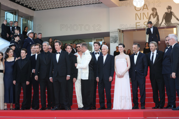 Cast of the film 'La Bataille de Gaulle: L'âge de fer'