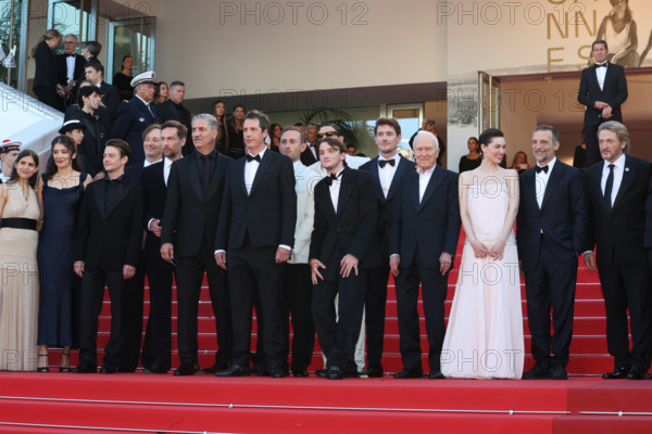Cast of the film 'La Bataille de Gaulle: L'âge de fer'