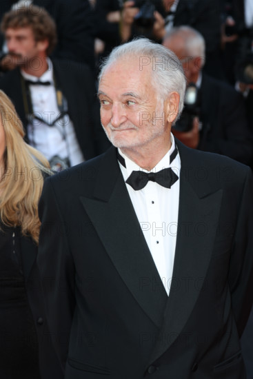 French writer Jacques Attali at Histoires De La Nuit (The Birthday Party) Red Carpet during Cannes Film Festival 2026 in Cannes (France), May 22nd, 2026