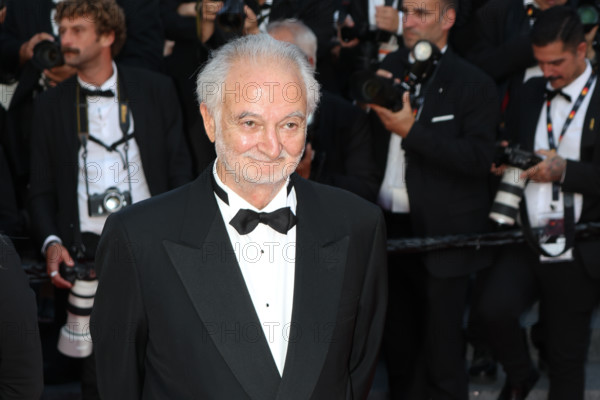 French writer Jacques Attali at Histoires De La Nuit (The Birthday Party) Red Carpet during Cannes Film Festival 2026 in Cannes (France), May 22nd, 2026