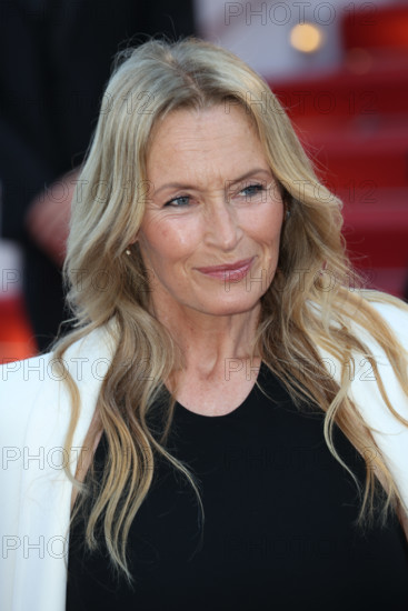 Estelle Lefébure attends the "Histoires De La Nuit" (The Birthday Party) screening during the 79th annual Cannes Film Festival at Palais des Festivals on May 22, 2026 in Cannes, France.