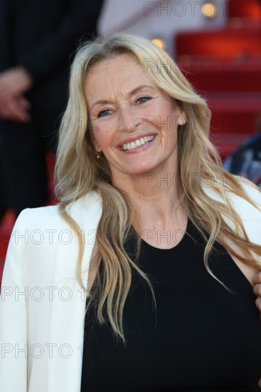 Estelle Lefébure attends the "Histoires De La Nuit" (The Birthday Party) screening during the 79th annual Cannes Film Festival at Palais des Festivals on May 22, 2026 in Cannes, France.