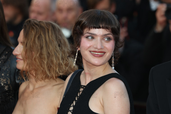 Tatia Tsuladze attends the "Histoires De La Nuit" (The Birthday Party) screening during the 79th annual Cannes Film Festival at Palais des Festivals on May 22, 2026 in Cannes, France.
