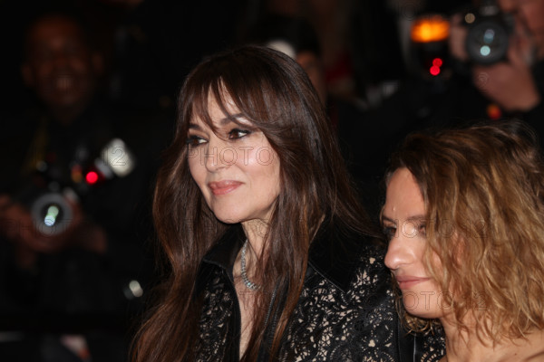 Monica Bellucci (in Fendi) attends the "Histoires De La Nuit" (The Birthday Party) screening during the 79th annual Cannes Film Festival at Palais des Festivals on May 22, 2026 in Cannes, France.