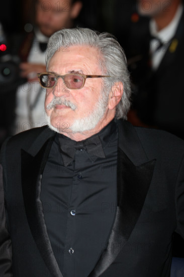 Daniel Auteuil attends the "Histoires De La Nuit" (The Birthday Party) screening during the 79th annual Cannes Film Festival at Palais des Festivals on May 22, 2026 in Cannes, France.