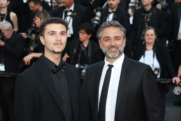 Olivier Nakache et son fils Samuel