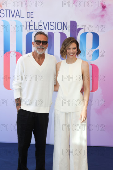 Lauren Cohan and Jeffrey Dean Morgan
