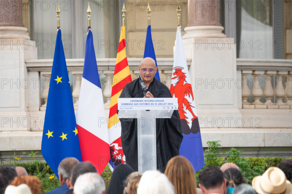 Tribute to the victims of the Nice attack on 13 July 2026