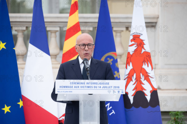 Tribute to the victims of the Nice attack on 13 July 2026