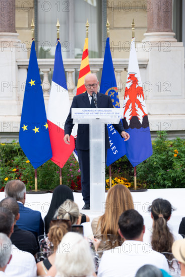 Tribute to the victims of the Nice attack on 13 July 2026