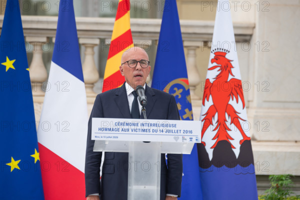 Tribute to the victims of the Nice attack on 13 July 2026
