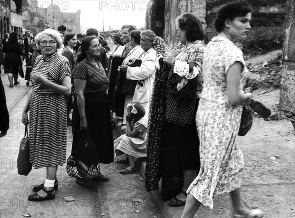 Breslau (former German name, now Wroclaw, in Poland),1945.